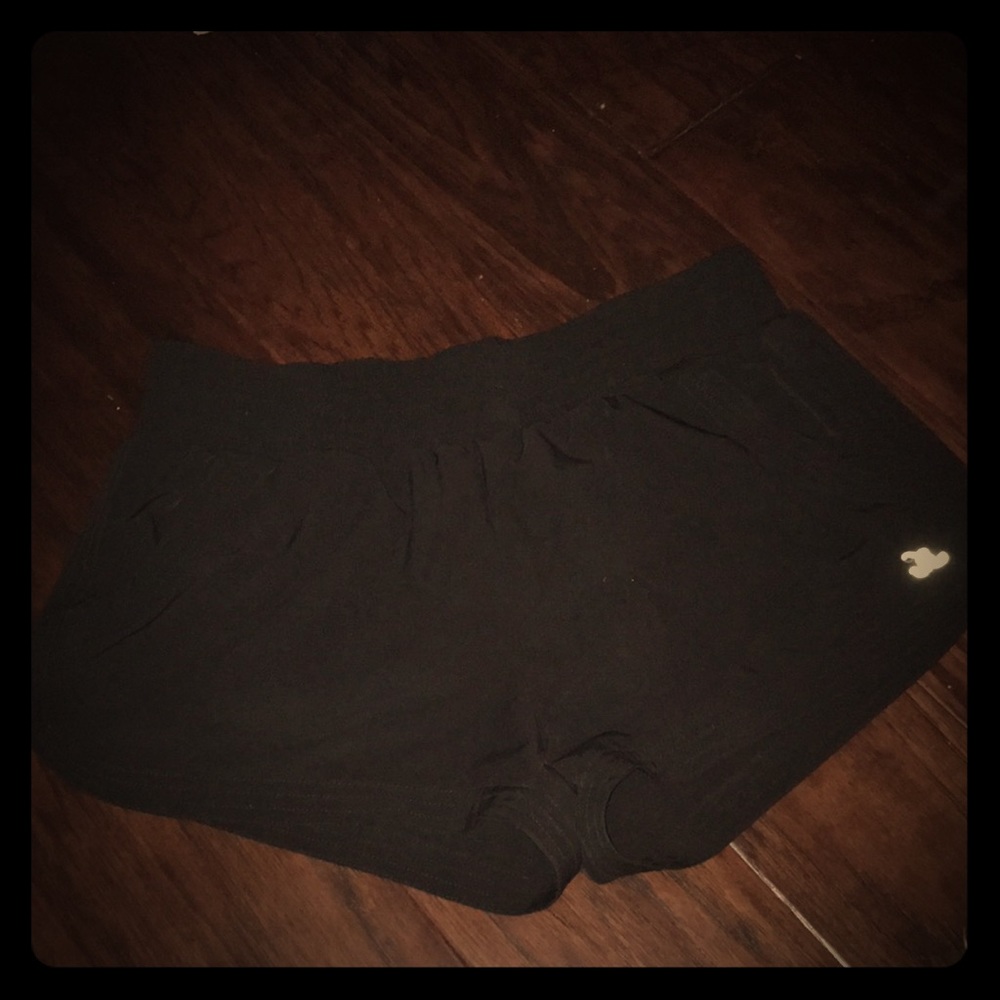 Black Bubble Shorts